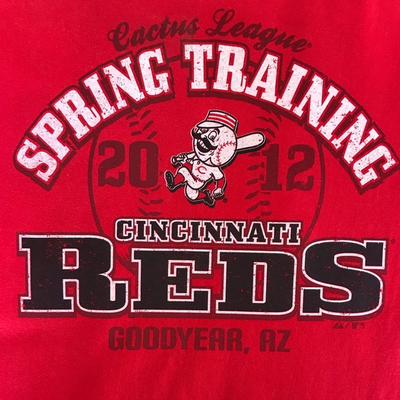 Cincinnati Reds Spring Training T-Shirt. 2012. Perfect Condition! Size L. - Picture 2 of 6